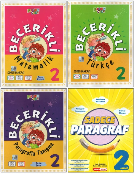 Fenomen 2.Sınıf Becerikli Set Soru Bankası+Sadece Paragraf ürün görseli 1