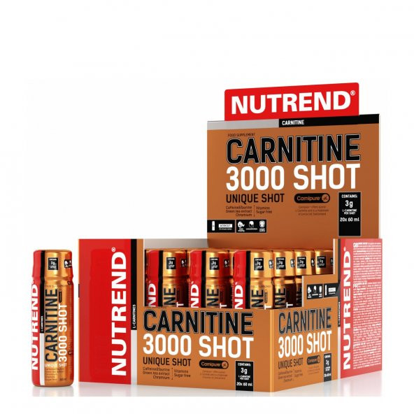 Nutrend Carnitine 3000 Shot - Portakal