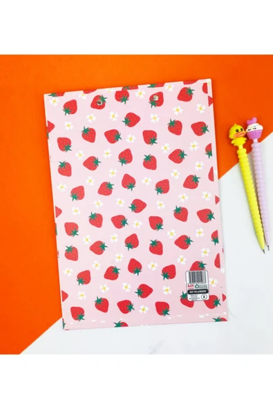 Dörtel Tedarik Çilek Tasarımlı Sekreterlik A4 - Resim 2