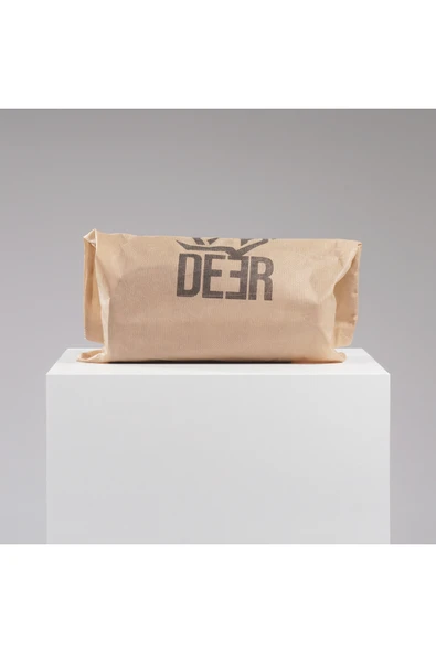 DEERDERİ Zeus Hakiki Deri & Vintage El Çantası Siyah - Resim 3