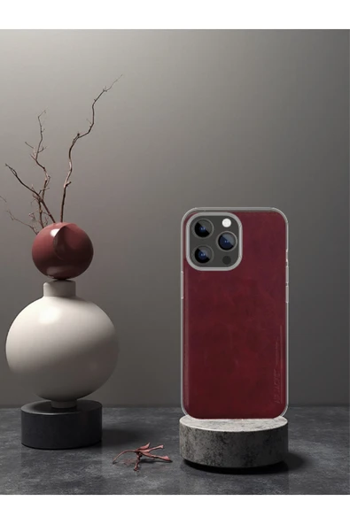 DEERDERİ Juno İphone Hakiki Deri Koruyucu Kılıf Iphone 12/12 Pro ürün görseli 1