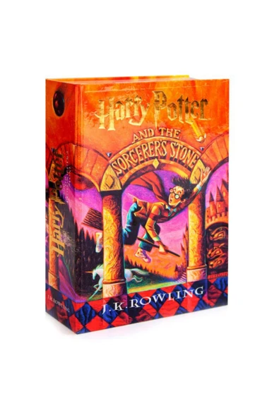 GiFi Kitap Görünümlü Kilitlenebilir Gizli Kasa Harry Potter Sorcerer’s Stone Felsefe Taşı Lisanslı ürün görseli 1