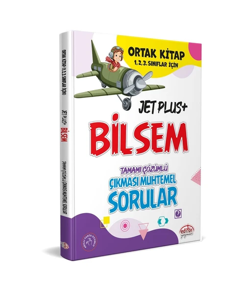 Bilsem Jet Plus Ortak Kitap 1. 2. ve 3. Sınıflar İçin Tamamı Çözümlü Muhtemel Sorular Editör ürün görseli 1