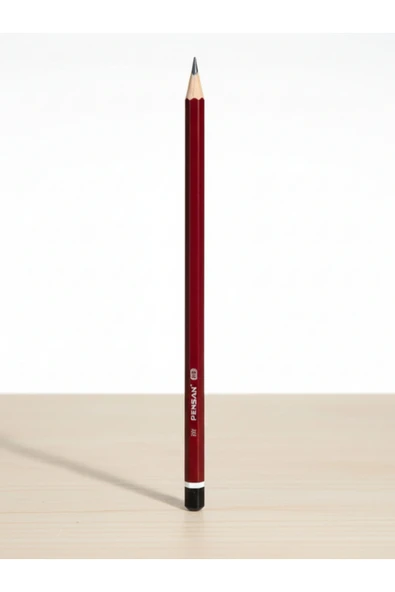 Pensan HB Köşeli Mercanlı Kurşun Kalem 1 Adet ürün görseli 1