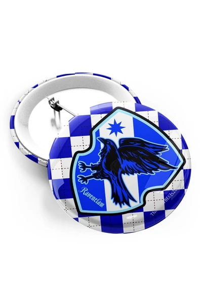 GiFi Rozet & Broş Harry Potter Ravenclaw 4 Adet Warner Bros. Lisanslı - Resim 7