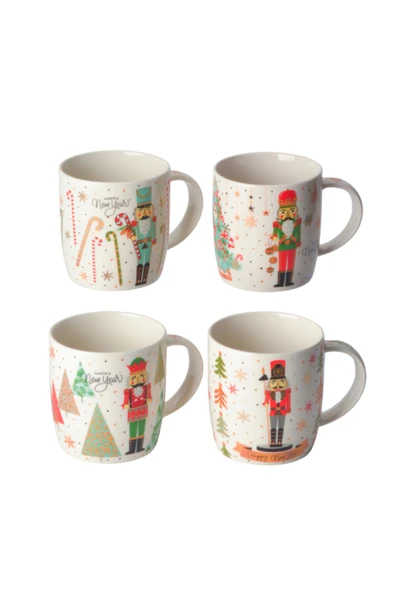 Tohana Çam Ağacı Kağıt Paketli Porselen Kupa 360 ML - Resim 5