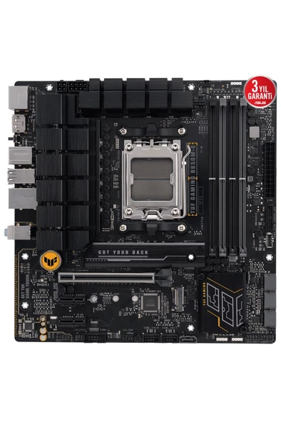 Asus TUF Gaming B650M-E AMD AM5 DDR5 Micro ATX Anakart Teşhir - Resim 2