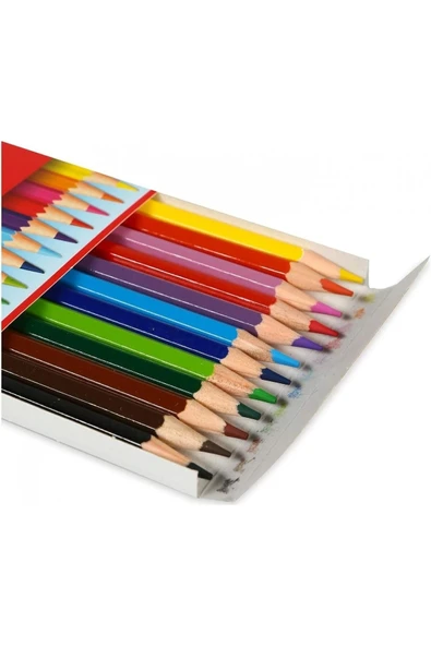 Fatih 12'li Tam Boya Kuru Boya Karton Kutu / 33112 - Resim 2