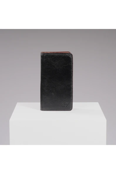 DEERDERİ Hypnos Hakiki Deri Telefon Bölmeli Portföy Cüzdan ürün görseli 1