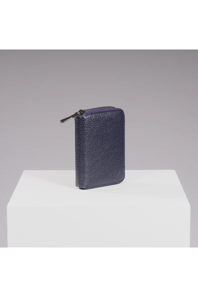 DEERDERİ Rhode Vintage Hakiki Deri Fermuarlı Kartlık Cüzdan - Resim 2