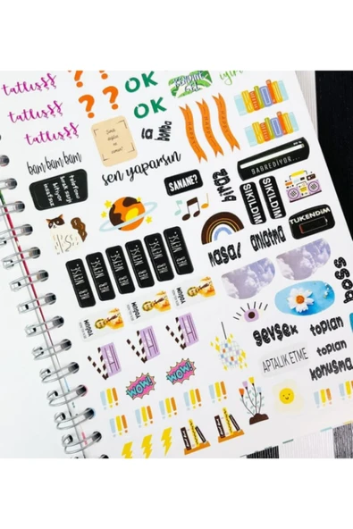 Dörtel Tedarik Van Gogh Badem Çiçeği Tasarımlı Spiralli Defter 1281 - Resim 4