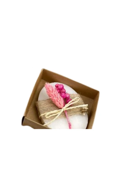 Dörtel Tedarik El Yapımı Dekoratif Kokulu Mum Hediyelik - Resim 2