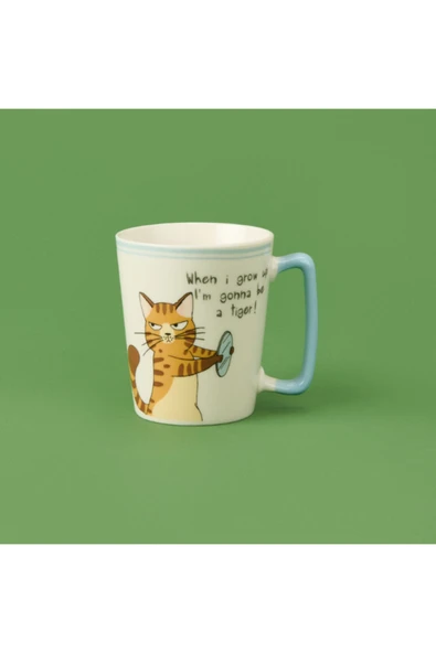 Tohana Sevimli Komik Hayvanlar Porselen Kupa 340 ML ürün görseli 1