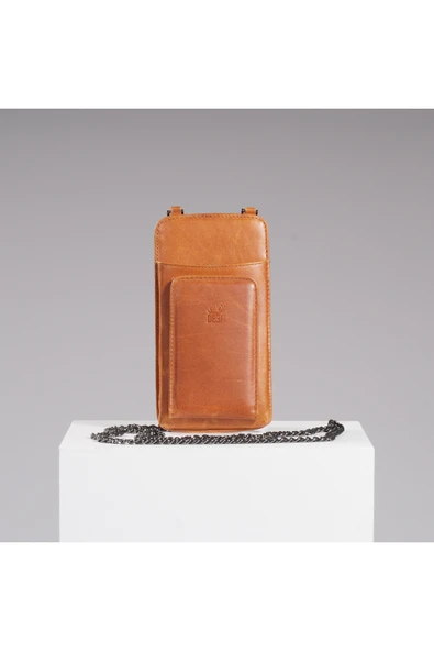 DEERDERİ Aristalos Vintage Askılı Telefon Çantası ürün görseli 1