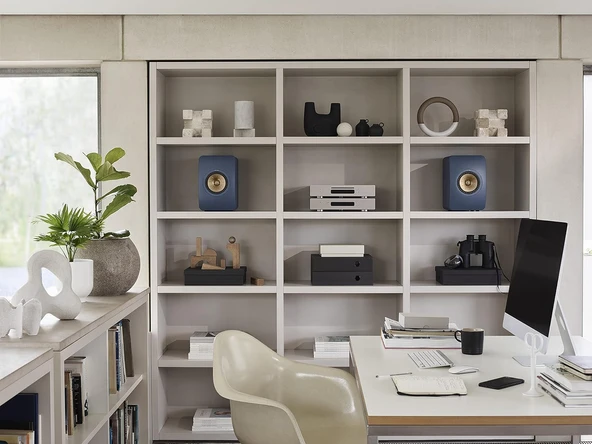 Kef LS50 Meta Hi-Fi Mavi Hoparlör - Showroom Teşhiri - Resim 5