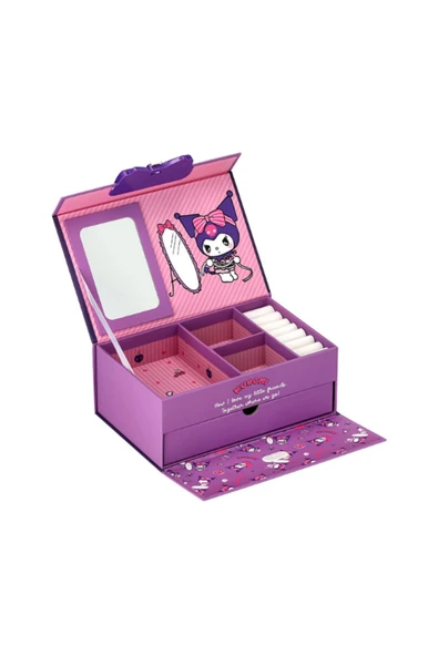 GiFi Kuromi Lisanslı Makyaj Kutu Organizer - Resim 3