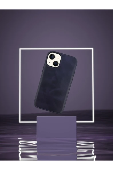 DEERDERİ Juno İphone Hakiki Deri Koruyucu Kılıf Iphone 13/14/15 - Resim 2