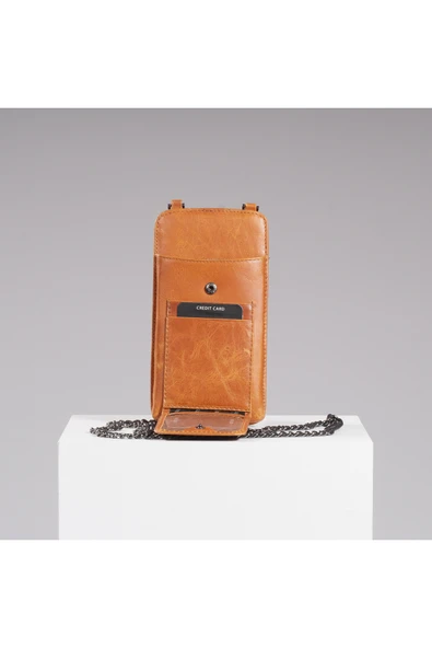 DEERDERİ Aristalos Vintage Askılı Telefon Çantası - Resim 3