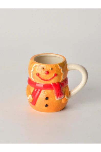 Tohana Kurabiye Adam Figürlü Seramik Kupa 550 ML - Resim 2