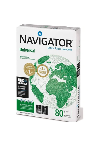 NAVIGATOR A4 Fotokopi Kağıdı 80 Gr 500'lü ürün görseli 1