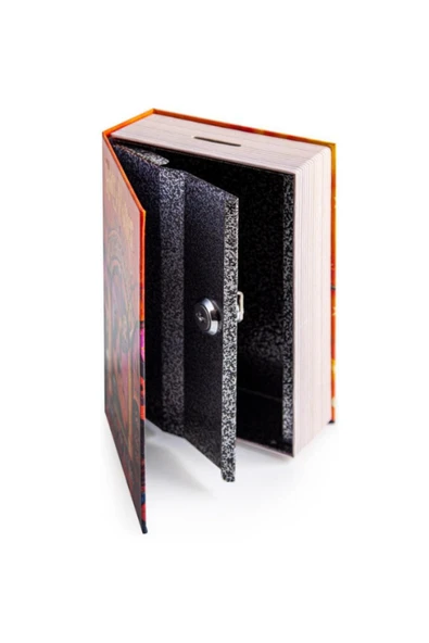 GiFi Kitap Görünümlü Kilitlenebilir Gizli Kasa Harry Potter Sorcerer’s Stone Felsefe Taşı Lisanslı - Resim 3