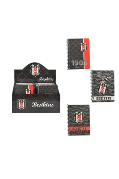 Timon Tmn Bloknot Beşiktaş Spr Krt Kapak A6 3'lü Set 108 - Resim 2