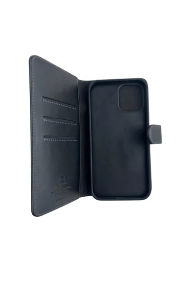 DEERDERİ Pandor İphone Hakiki Deri Telefon Kılıfı Iphone 13 Pro Max - Resim 5