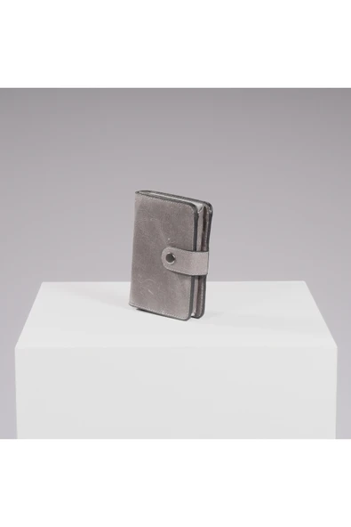 DEERDERİ Thyke Vintage Deri Cüzdan Kartlık - Resim 3