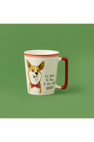 Tohana Sevimli Komik Hayvanlar Porselen Kupa 340 ML ürün görseli 1