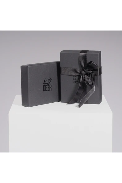 DEERDERİ London Vintage Deri Kartlık - Resim 7