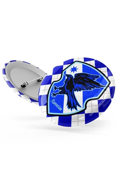 GiFi Rozet & Broş Harry Potter Ravenclaw 4 Adet Warner Bros. Lisanslı - Resim 2
