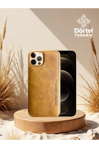 DEERDERİ Helen İphone Hakiki Deri Telefon Kılıfı Iphone 12/12 Pro Uyumlu ürün görseli 1