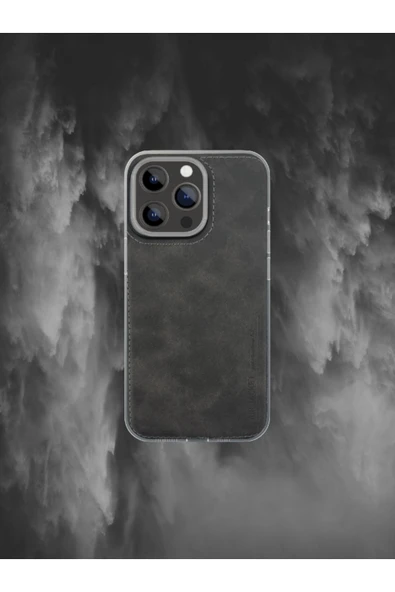 DEERDERİ Juno İphone Hakiki Deri Koruyucu Kılıf Iphone 13 Pro Max ürün görseli 1