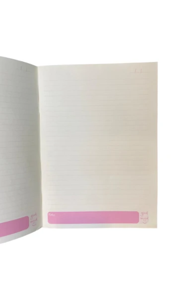 Dörtel Tedarik No Drama Temalı Çizgili Defter Zamansız Ajanda - Resim 2