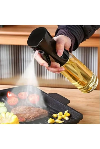 Dörtel Tedarik Air Sprey Cam Yağlık Püskürtmeli Yağdanlık XL 300 ML - Resim 3