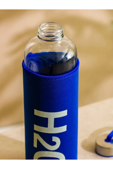 Tohana H2o Kılıflı Cam Matara 750 ML - Resim 2