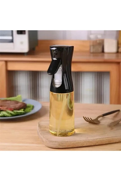 Dörtel Tedarik Air Sprey Cam Yağlık Püskürtmeli Yağdanlık XL 300 ML ürün görseli 1