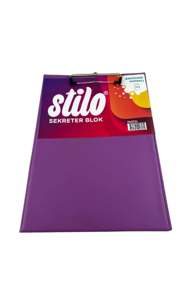 Dörtel Tedarik Stilo Sekreterlik Kapaklı A4 Pastel Renkler Sit-Skr-1222 ürün görseli 1