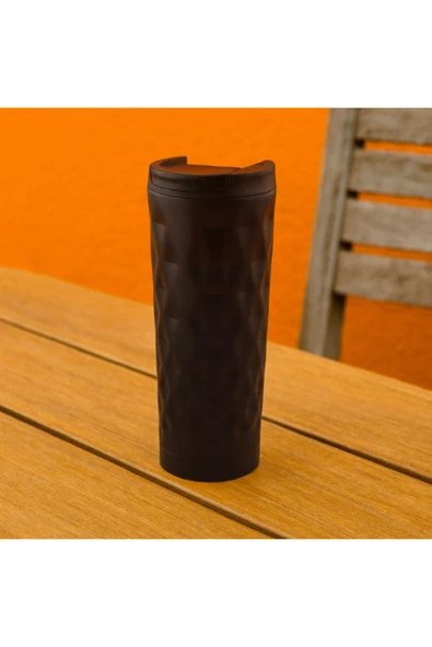 Tohana H2o Termos Kupa 400 ML Siyah - Resim 6