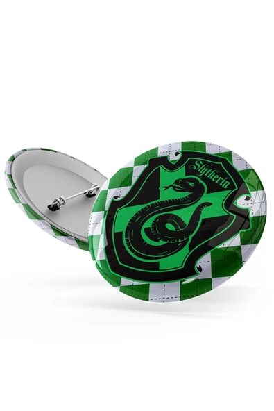 GiFi Rozet & Broş Harry Potter Slytherin Platform Warner Bros Lisanslı - Resim 2