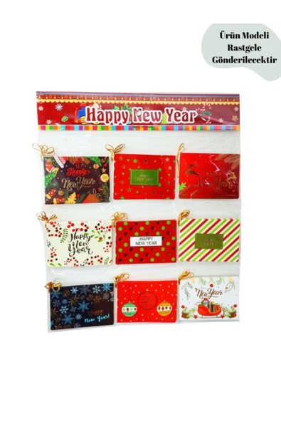 Bam Yılbaşı Kartı Hediye Kartı 1721 12X8,5 cm ürün görseli 1