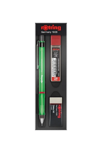 Rotring Visuclick Yeşil Uçlu Kalem 3'lü Okul Seti ürün görseli 1
