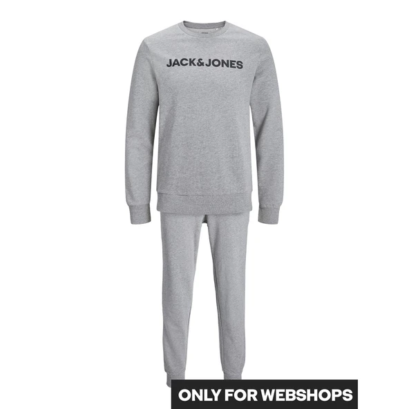 Jack & Jones   Jaclounge Set Noos Erkek Gri Eşofman Takımı - 12182478 ürün görseli 1