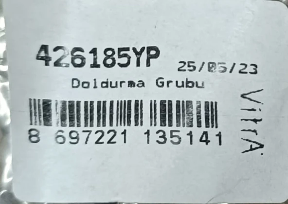 VİTRA GÖMME REZERVUAR DOLDURMA GURUBU 426185YP - Resim 4