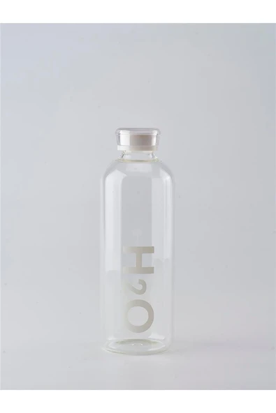 Tohana H2O 1lt Borosilikat Cam Matara Beyaz ürün görseli 1