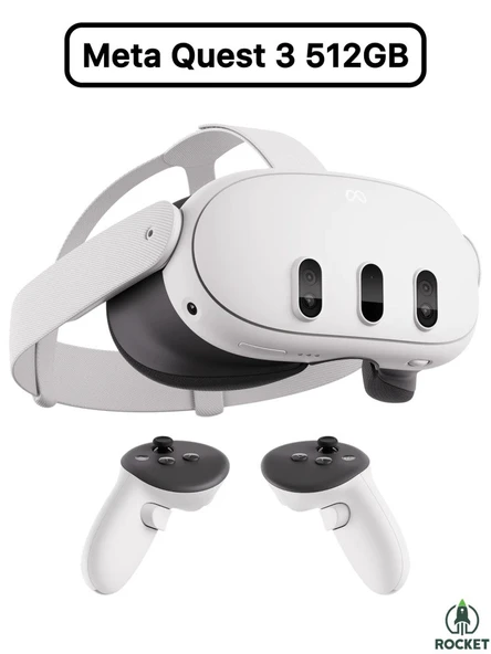 Meta Quest 3 512 GB Kablosuz Sanal Gerçeklik Gözlüğü ürün görseli 1