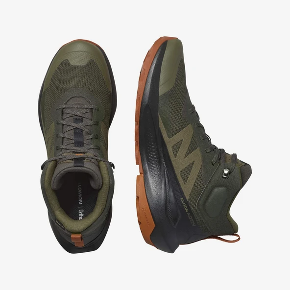 Salomon ELIXIR ACTIV MID GORE-TEX Erkek Bot L47560300 - Resim 2