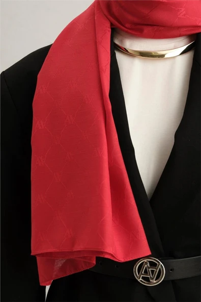 ARMİNE TREND MONOGRAM ŞAL 1 3207 - Resim 2