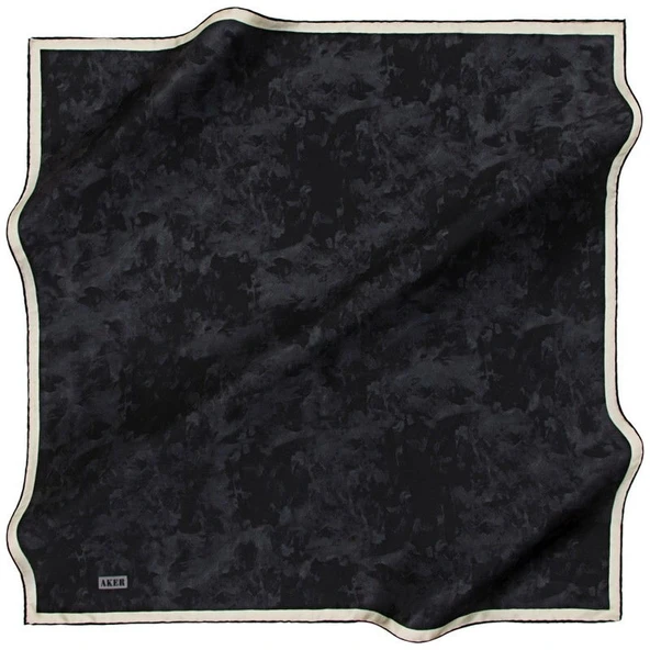 AKER BULUT DESEN SURA İPEK EŞARP 7208701-312 ürün görseli 1