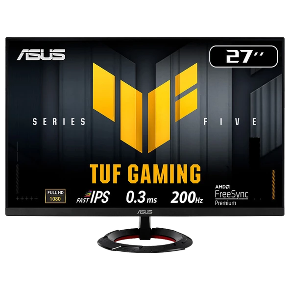 ASUS TUFGaming VG279Q5R 27"200Hz 0.3ms HDMI DP AdaptiveSync FHD Fast IPS Gaming Monitör VG279Q5R ürün görseli 1